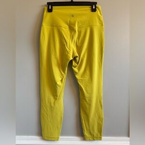 Lululemon Align double lined hi-rise legging, EUC, 10